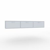 Combination bar cabinet, suspended