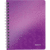 Notizbuch Wow A5 80 Blatt 80g/qm kariert violett