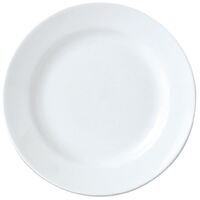 Steelite Simplicity White Harmony Plates 230mm - Microwave Safe - Pack of 24