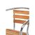 4X Bolero Aluminium and Ash Chairs Outdoor Indoor Restaurant Cafe Furniture