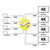 VALUE 4K HDMI Matrix Switch, 4x4, met afstandsbediening