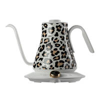 Coffee Gooseneck Kettle Cocinare Leopard