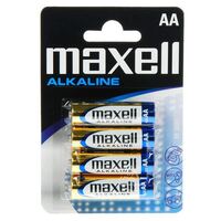 Maxell 1.5V Alkáli AA ceruza elem (4db / csomag) (LR6)