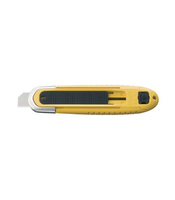 8Cúter de seguridad con cuchilla trapezoidal de 18 mm