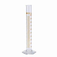 10ml Measuring cylinders DURAN® tall form class B amber stain graduation