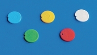 Adaptador de tapón para matraces de reacción PP Color amarillo