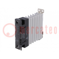 Relay: solid state; Ucntrl: 12÷24VDC; 25A; 100÷480VAC; G3PJ