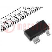 Diode: TVS array; 6V; 25A; 500W; unidirectional; SOT143; Ch: 2
