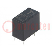 Relay: electromagnetic; SPST-NO; Ucoil: 12VDC; 10A; 10A/250VAC