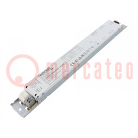 Power supply: switched-mode; LED; 57W; 20÷54VDC; 1050mA; -20÷55°C