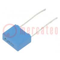 Capacitor: polyester; 0.1uF; 160VAC; 250VDC; 7.5mm; ±10%; -55÷125°C