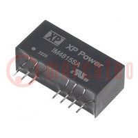 Convertisseur: DC/DC; 2W; Ud'entrée: 18÷75V; Ubase: 15VDC; SIP; THT