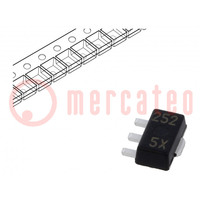 IC: stabilizator napięcia; LDO,liniowy,nieregulowany; 3,3V; SMD