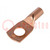 Tip: ring tube; M10; 16mm2; crimped; for cable; L: 29.5mm; copper