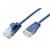 ROLINE UTP DataCenter Patchkabel Kat.6A (Class EA), LSOH, slim, blau, 1 m