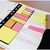 Öntapadós jegyzettömb szett Info Notes 315x120 mm vegyes színek gyűrűs betéten