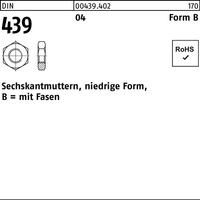 Sechskantmutter DIN 439/ISO 4035 FormB B