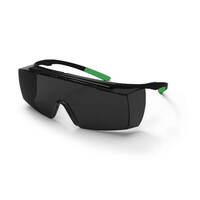 uvex Schutzbrille super f OTG mit Schweißerschutz, Schweißerschutzstufe 5