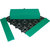 Miltex Arbeitsplatzmatte Yoga Easy Event Kantenleisten, blau, silber, rot, schwarz, 30 x 5,5 cm Version: 01 - Grün