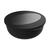 Artikelbild Food-Bowl "ToGo", Deluxe, 2,2 l, schlichtes schwarz/transparent