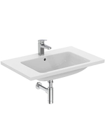 LAVABO POUR MEUBLE 81X51 CM, AVEC TROP-PLEIN, TROU POUR ROBINETTERIE, BLANC IDEAL STANDARD T460401