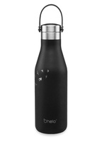 Ohelo Water Bottle 500ml Vacuum Insulated Stainless Steel - Black Swallow