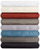 Tischdecke Ambita eckig glatt; 130x220 cm (BxL); rauchblau; rechteckig