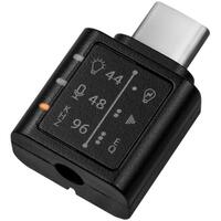 LogiLink Audio Adapter m. EQ, 1xUSB-C -> 3,5mm/F,96kHz/24bit