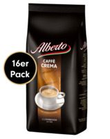 Kaffee-Mega-Sparpaket CAFFÈ CREMA von Alberto, 16x1000g Bohnen