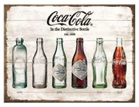 Nostalgic Art Coca-Cola Bottle Timeline Kühlschrankmagnet Metall Mehrfarbig 1 Stück(e)