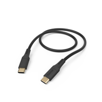 Hama Flexible cable USB USB 2.0 1,5 m USB C Negro