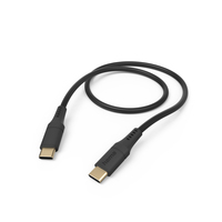 Hama Flexible USB-kabel USB 2.0 1,5 m USB C Zwart