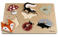 Kindsgut Steckpuzzle Formpuzzle 6 Stück(e) Tiere