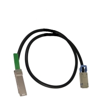 HPE 3m FDR InfiniBand/fibre optic cable QSFP SFF-8470 Schwarz