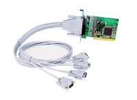 Brainboxes PCI 4 port RS232 (4x25) csatlakozókártya/illesztő