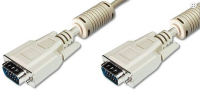 Digitus 3m HD DSUB 15-pin VGA kabel VGA (D-Sub) Beige