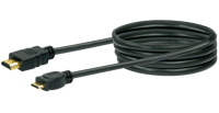 Schwaiger 1.5m HDMI - miniHDMI m/m HDMI-Kabel 1,5 m HDMI Typ A (Standard) HDMI Type C (Mini) Schwarz