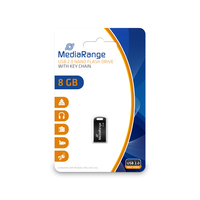 MediaRange MR920 unità flash USB 8 GB USB tipo A 2.0 Nero