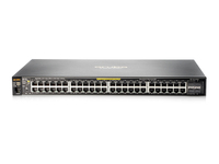 HPE Aruba 2530 48G PoE+ Vezérelt L2 Gigabit Ethernet (10/100/1000) Ethernet-áramellátás (PoE) támogatása 1U
