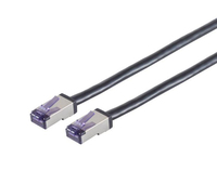 Lanview LVN-CAT6A-FLEX-2M networking cable Black S/FTP (S-STP)