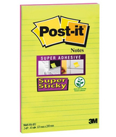 Post-It Super Sticky öntapadó jegyzettömb Téglalap alakú Többszínű 45 lapok
