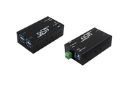 EXSYS EX-1181HMS Schnittstellen-Hub USB 3.2 Gen 1 (3.1 Gen 1) Type-B 5000 Mbit/s Schwarz