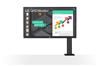 LG 27QN880 computer monitor 68.6 cm (27") 2560 x 1440 pixels Quad HD Black