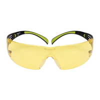 3M 7100078986 biztonsági szemellenző és szemüveg Védőszemüveg Műanyag Fekete, Zöld