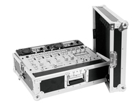 Roadinger 3011157A audioapparatuurtas DJ-mixer Hard case Multiplex Zwart, Zilver