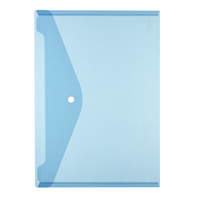 Herlitz 10657948 fichier Polypropylène (PP) Bleu, Transparent A4