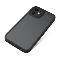 nevox StyleShell Invisio mobiele telefoon behuizingen 13,7 cm (5.4") Hoes Zwart, Transparant