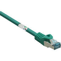 BASETech BT-2270611 netwerkkabel Groen 1 m Cat6a S/FTP (S-STP)