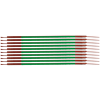 Brady SCN-03-GREEN soporte para manguito de identificación de conductor Verde Nylon 300 pieza(s)