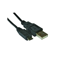 LOGON TAK67421 kabel USB 2 m USB 2.0 USB A Micro-USB B Czarny